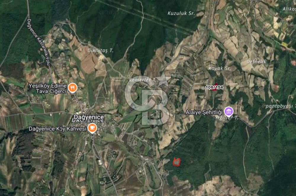 Çatalca Dağyenice'de Çaplı Muvafakatnameli 237 m2 Arazi