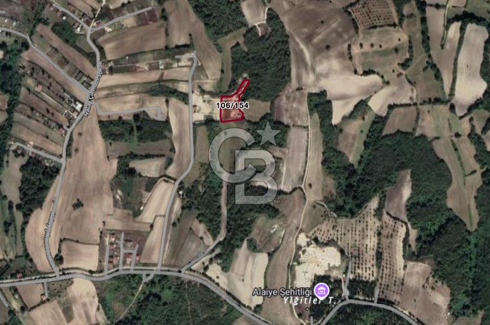 Çatalca Dağyenice'de Çaplı Muvafakatnameli 237 m2 Arazi