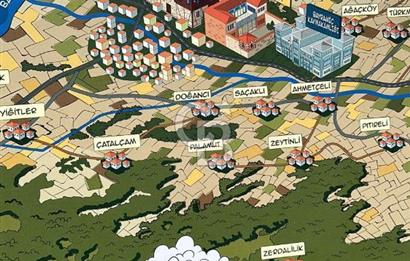 Çanakkale Bayramiç'te 683 m2 İmarlı Arsa