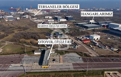YALOVA ALTINOVA TERSANELER BÖLGESİNDE SATILIK HANGAR İŞYERLERİ!