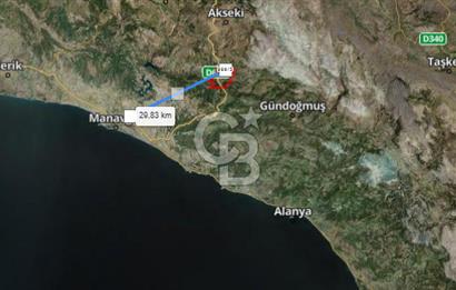 Antalya Taşlıca'da Köy Dibinde Satılık Tarla