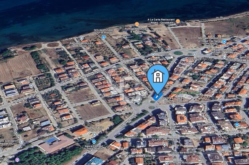 Çanakkale Kepez'de İdeal Konumda Satılık İşyeri