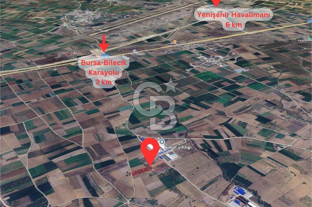 Yenişehir’de Evi ve Traktörü Olan Cevizlik-Tarla.TAM TEÇHİZATLI.