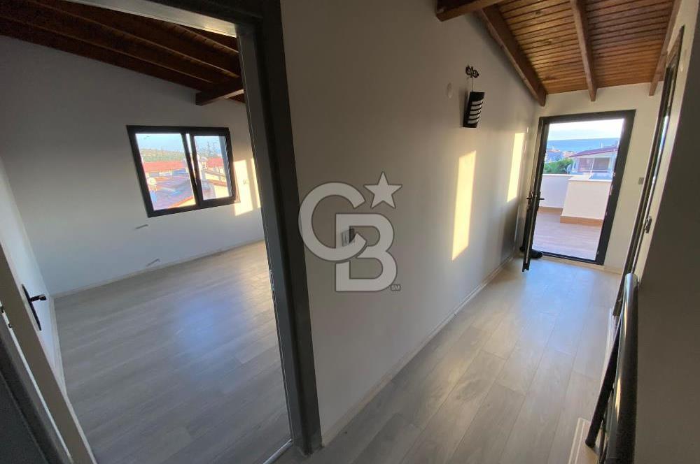 MENDERES ÖZDERE'DE SATILIK SIFIR DENİZ MANZARALI 3+1 VİLLA!