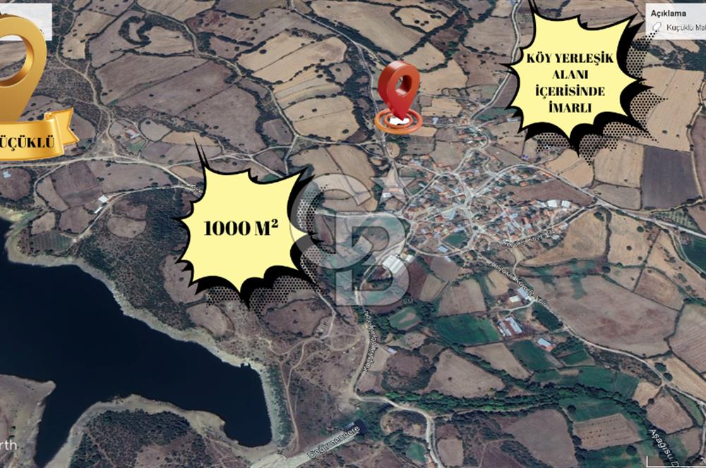 ÇANAKKALE ÇAN KÜÇÜKLÜ KÖYÜNDE SATILIK İMARLI ARSA
