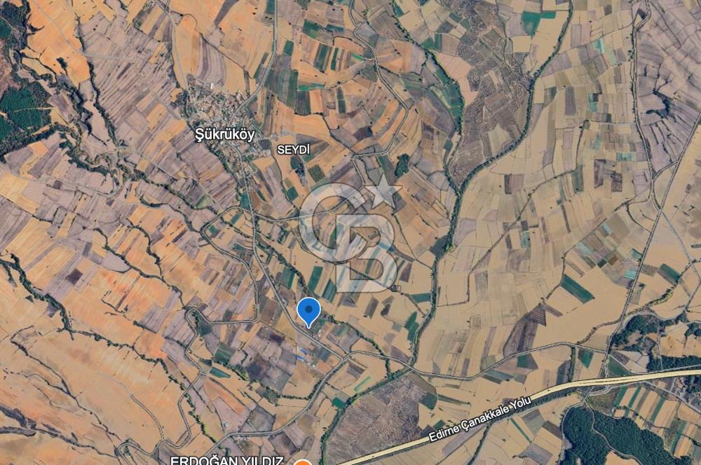 Edirne Keşan Şükrüköy'de 3407 m2 Bostanlık
