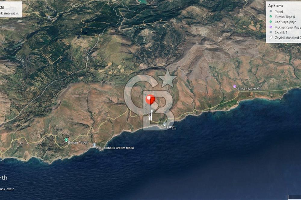 ÇANAKKALE GÖKÇEADA'DA 1/100.000LİK TURİZM İMAR PLANI İÇERİSİNDE SATILIK ARAZİ