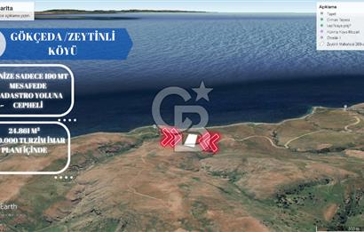 ÇANAKKALE GÖKÇEADA'DA 1/100.000LİK TURİZM İMAR PLANI İÇERİSİNDE SATILIK ARAZİ