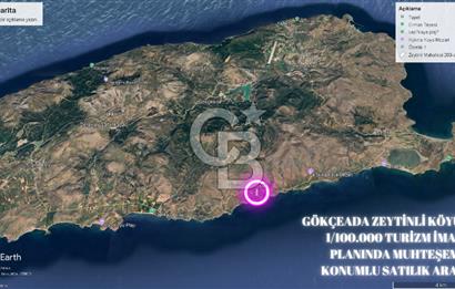 ÇANAKKALE GÖKÇEADA'DA 1/100.000LİK TURİZM İMAR PLANI İÇERİSİNDE SATILIK ARAZİ