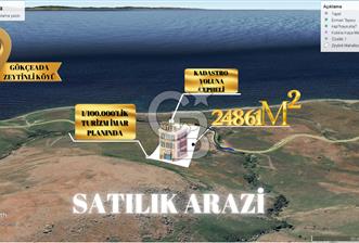 ÇANAKKALE GÖKÇEADA'DA 1/100.000LİK TURİZM İMAR PLANI İÇERİSİNDE SATILIK ARAZİ