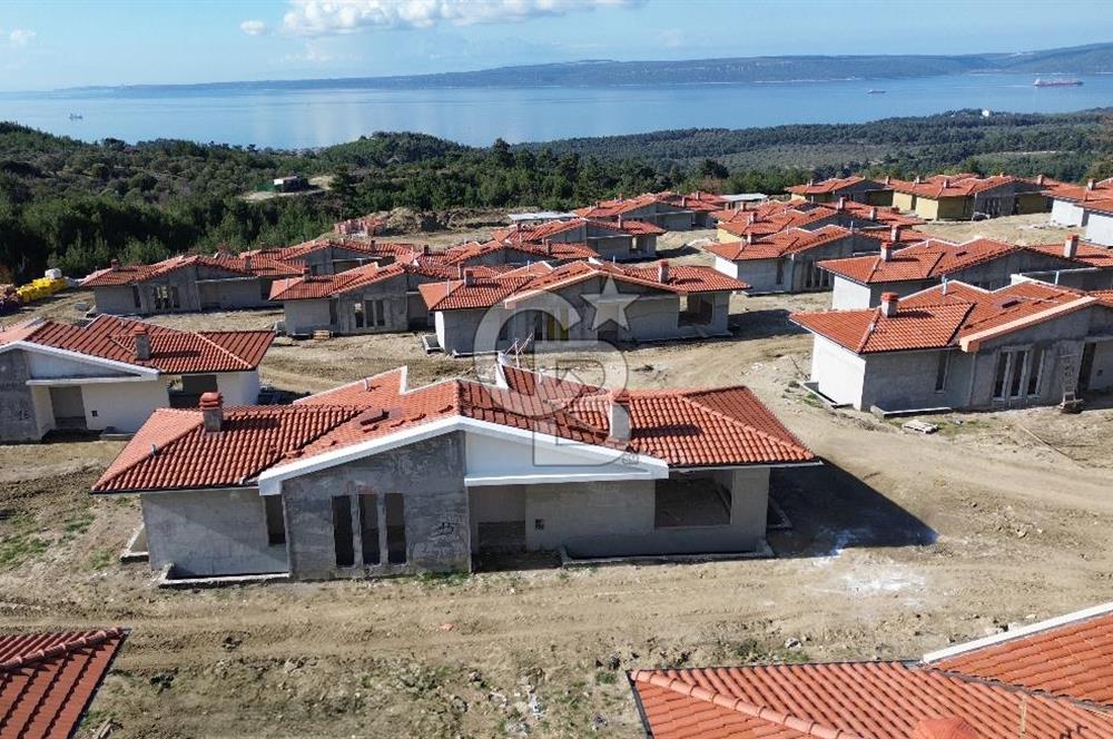 Çanakkale Çınarlı'da Orman ve Deniz Manzaralı, 3+1, Müstakil Bahçeli, SATILIK Villa