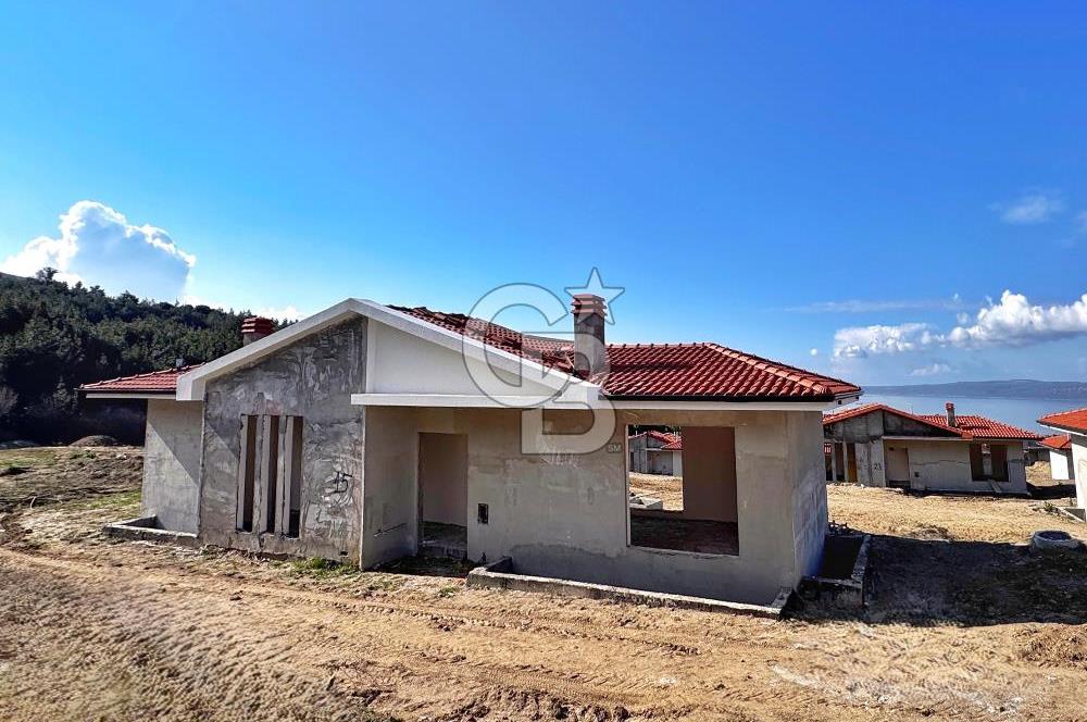 Çanakkale Çınarlı'da Orman ve Deniz Manzaralı, 3+1, Müstakil Bahçeli, SATILIK Villa