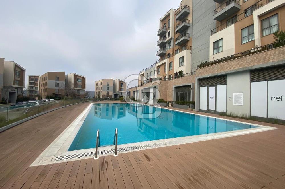 NEF ÇAMLITEPE'DE HAVUZ MANZARALI  77m2 Brüt 1+1,5  BALKONLU LOFT DAİRE 
