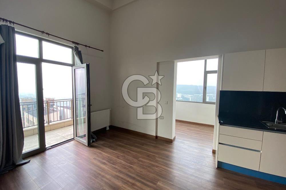 NEF ÇAMLITEPE'DE HAVUZ MANZARALI  77m2 Brüt 1+1,5  BALKONLU LOFT DAİRE 