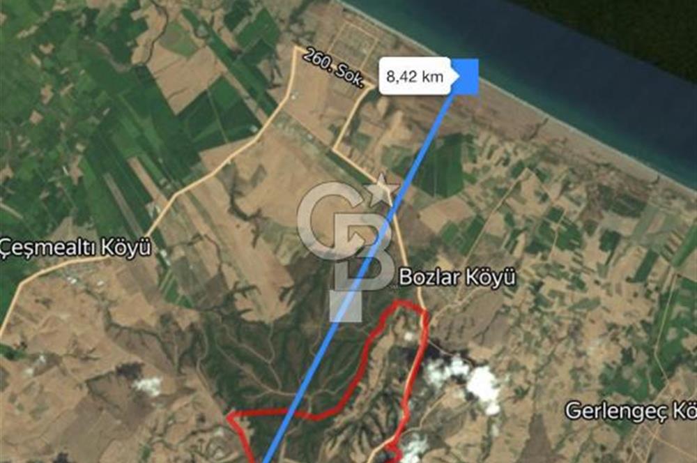 Çanakkale Biga Kanibey’de 982m2 Müstakil Tapulu Satılık Arsa