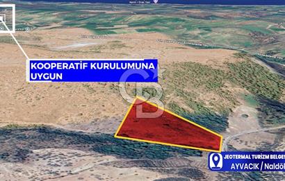 Çanakkale Ayvacık Naldöken'de Satılık Jeotermal Turizm Belgeli Arsa!
