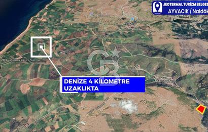 Çanakkale Ayvacık Naldöken'de Satılık Jeotermal Turizm Belgeli Arsa!