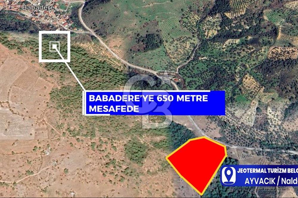 Çanakkale Ayvacık Naldöken'de Satılık Jeotermal Turizm Belgeli Arsa!