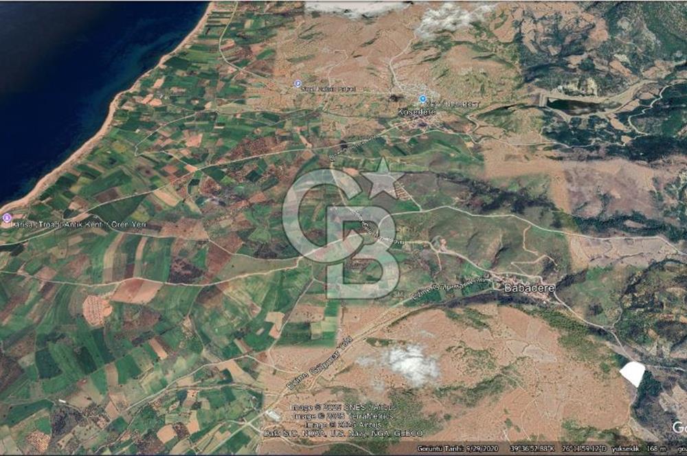 Çanakkale Ayvacık Naldöken'de Satılık Jeotermal Turizm Belgeli Arsa!