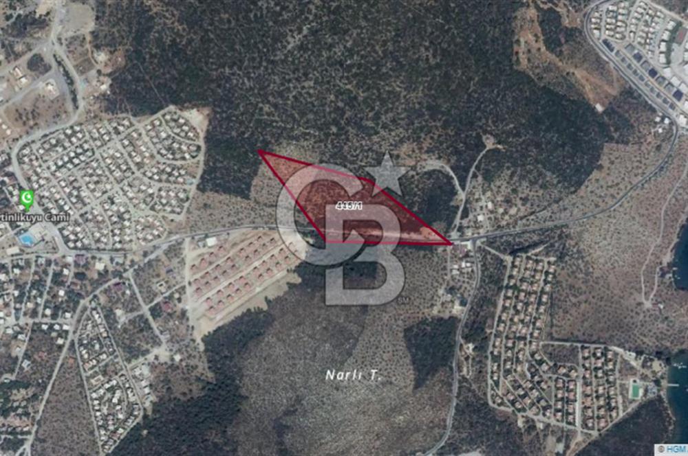 Milas Kıyıkışlacıkta Denize 700 mt Mesafede Yatırımlık Arsa CB-PH