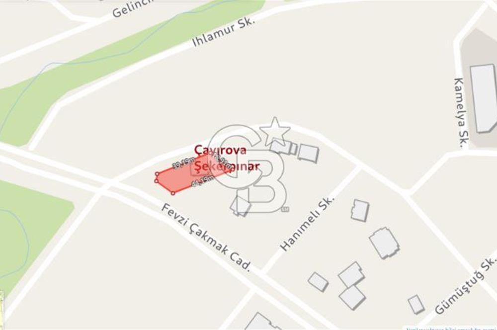 ÇAYIROVA ŞEKERPINAR'IN KALBİNDE SATILIK ARSA
