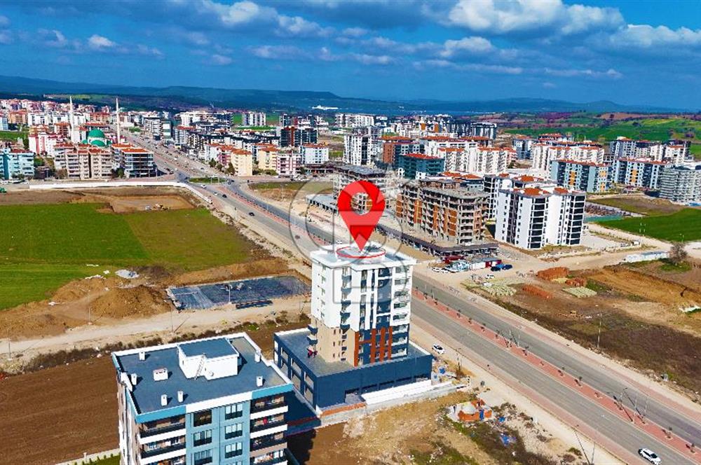 Çanakkale Cadde Premium'da Geniş Teraslı 1+1 Satılık Daire !