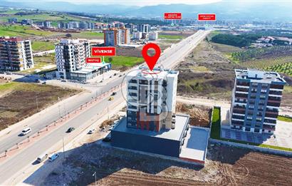 Çanakkale Cadde Premium'da Geniş 3+1 Satılık Fırsat Daire !