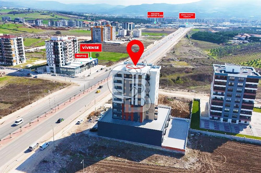 Çanakkale Cadde Premium'da Geniş Teraslı 1+1 Satılık Daire !