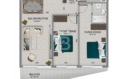 Kuşadası Yaylaköy Mevkii'nde 2+1 Daire Getirili Kooperatif Hisse