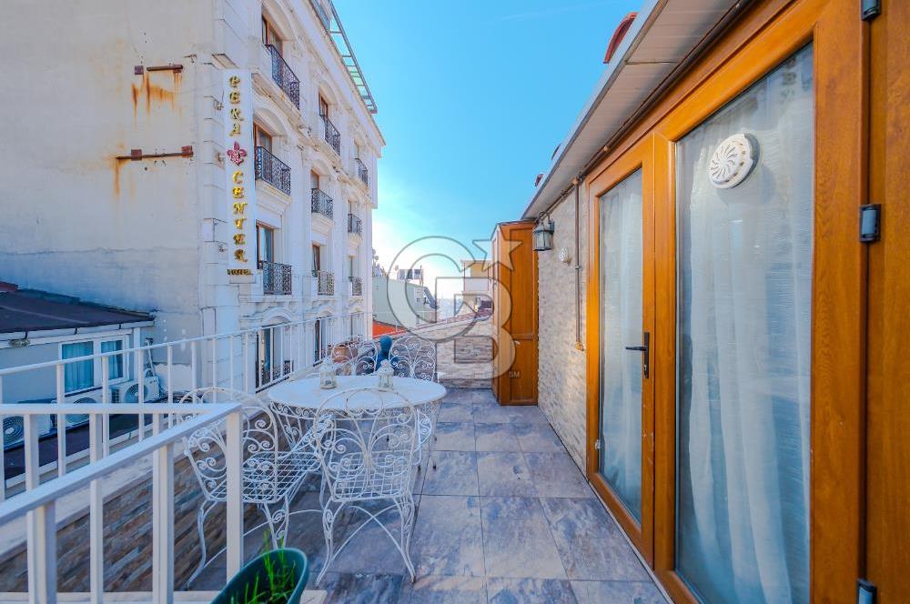 Cihangir ve Sıraselviler Cad. Komşu Tertemiz Kiralık Eşyalı 1+1