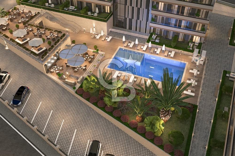 EKMAS RESİDENCE AİRPORT HAVUZ CEPHE SATILIK DAİRE