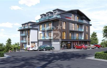 BAĞÇEŞME MODERN 2 PROJESİNDEN SATILIK 1+1 BAHÇE DUBLEKS