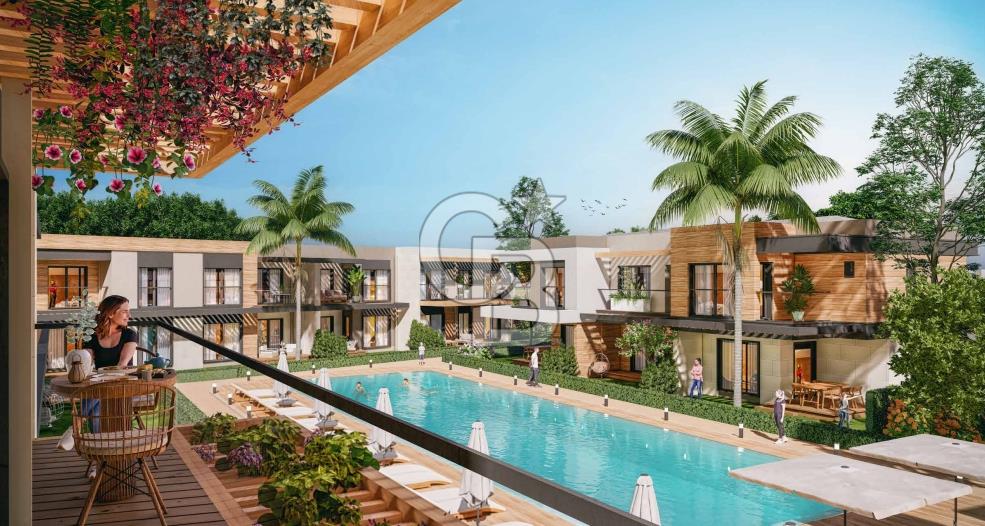 KADRAJ AYAZMEND AYVALIK' da Satılık Bahçe Katı 1+1 Daireler