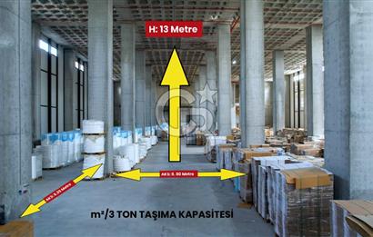 Arnavutköy Deliklikaya 4600m² Kiralık Lojistik Depo-4Tır Rampalı