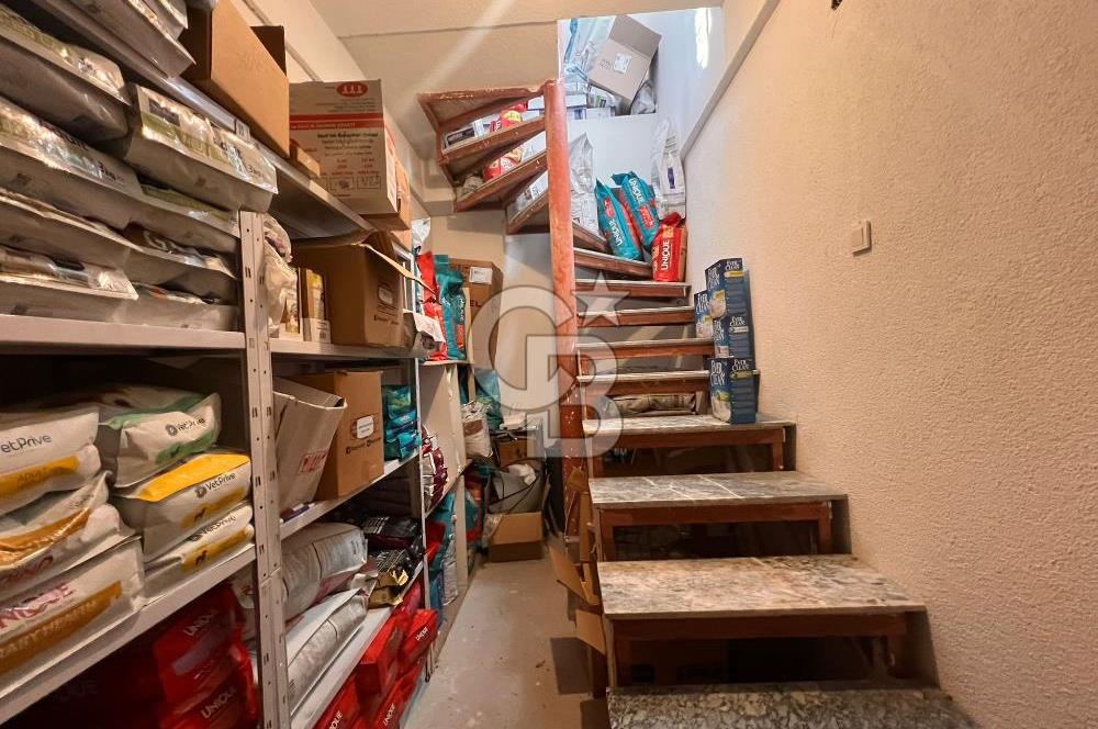 ÇOK İYİ KONUMDA ÖN KULLANIM ALANLI DEPOLU SATILIK DÜKKAN MAĞAZA