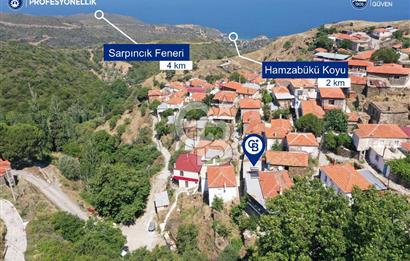 Karaburun Sarpıncık Köy Merkezinde Satılık Arsa