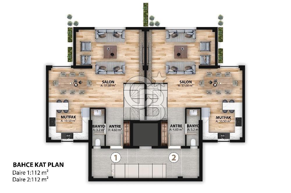 YENİ YAŞAMINIZ BURADA! KABAOĞLU LEDA CITY SATILIK 3+1 DAİRELER