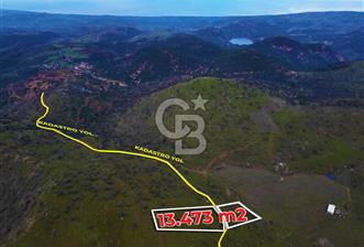 AYVACIK KÖSEDERE KÖYÜNDE SATILIK 16.045 M² TARLA