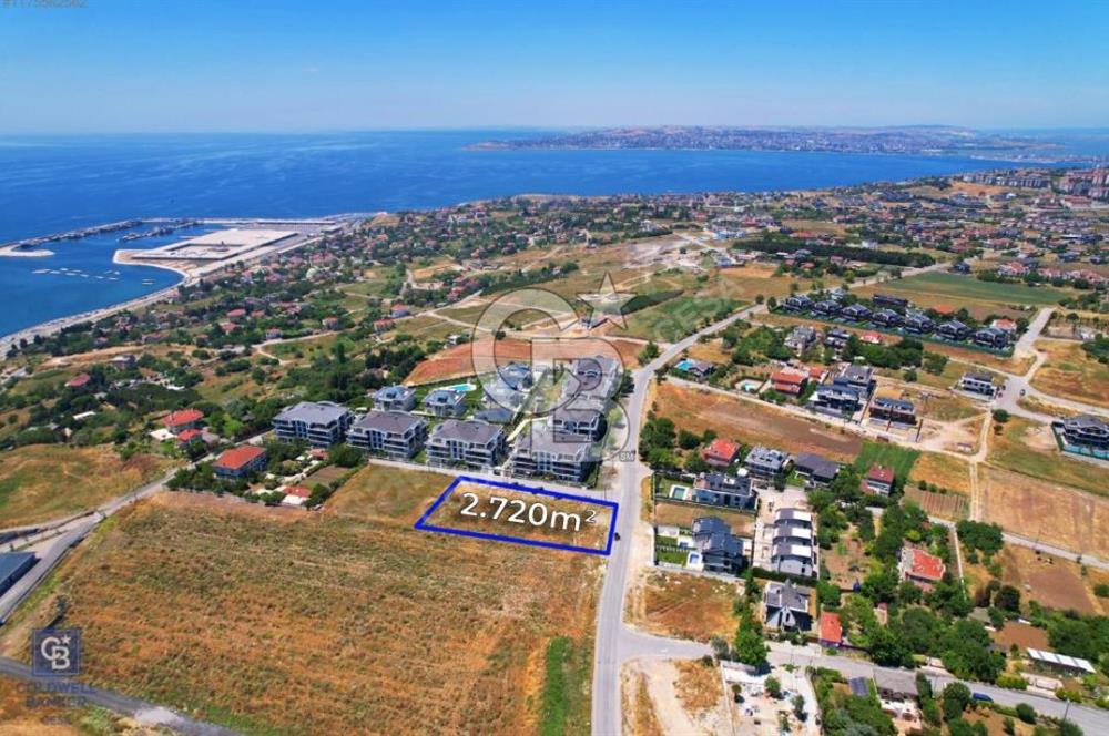 BEYLİKDÜZÜ ANA CADDE CEPHE DENİZ MANZARALI KÖŞE BAŞI İMARLI ARSA