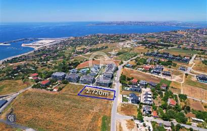 BEYLİKDÜZÜ ANA CADDE CEPHE DENİZ MANZARALI KÖŞE BAŞI İMARLI ARSA