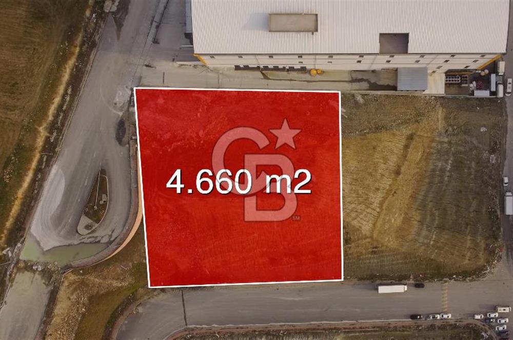 DELİKLİKAYA SANAYİ BÖLGESİNDE 4660 M2 KOTLU 1.5 EMSAL ARSA