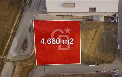 DELİKLİKAYA SANAYİ BÖLGESİNDE 4660 M2 KOTLU 1.5 EMSAL ARSA