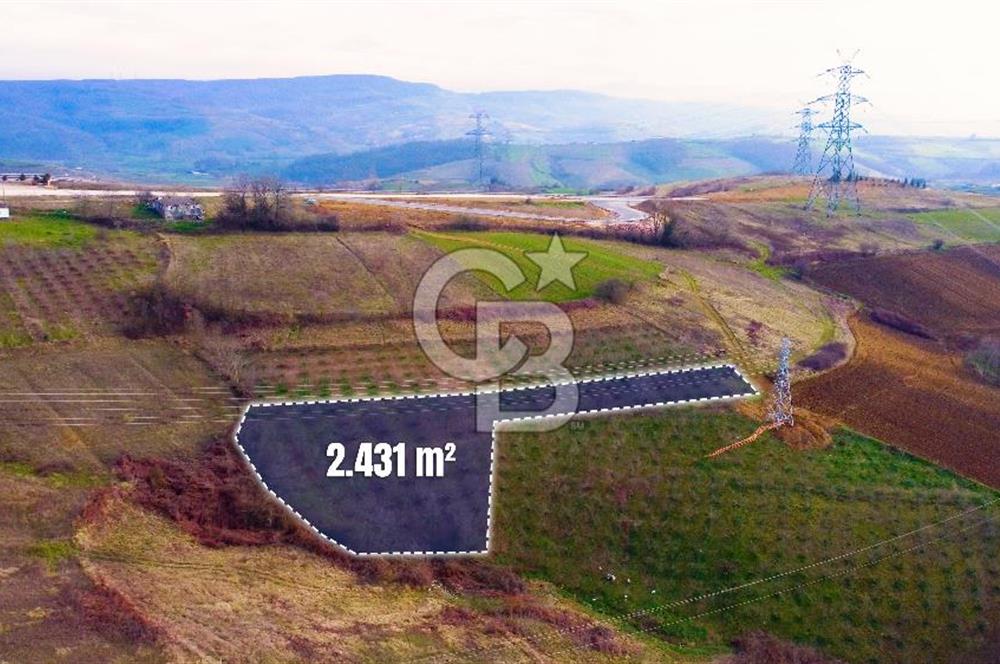 CB AKADEMİ TOPLUCA KANDIRA YOLU KENARINDA SATILIK 2431 m2 TARLA