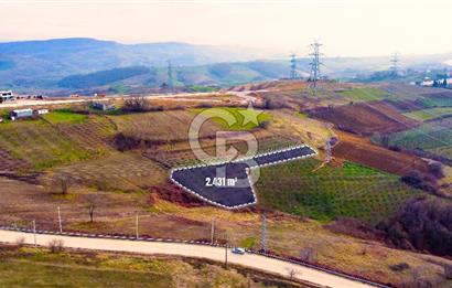 CB AKADEMİ TOPLUCA KANDIRA YOLU KENARINDA SATILIK 2431 m2 TARLA