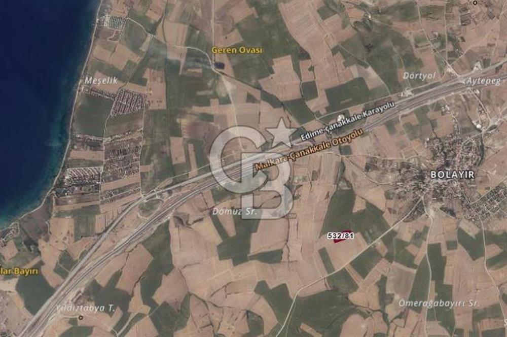 ÇANAKKALE GELİBOLU BOLAYIR DENİZ GÖREN SATILIK 9 DÖNÜM TARLA