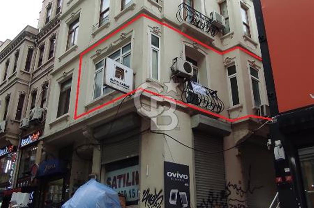 ŞİŞHANE,ŞAİR ZİYA PAŞA CAD ÜZERİNDE 75M2,2+1, 1.KAT SATILIK İŞYERİ