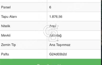 UZUNTARLA DA VİLLA İMARLI ARSAMIZ SATILIKTIR