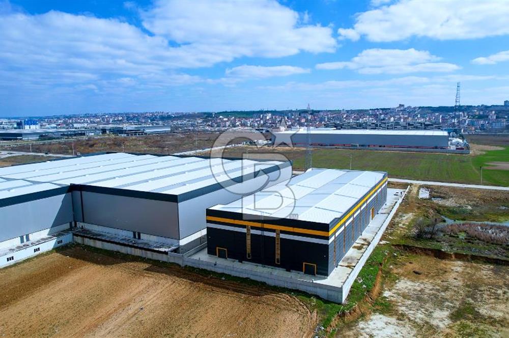 Tekirdağ Kapaklı'da 4.000m² Düz Giriş H:12mt Kiralık Depo