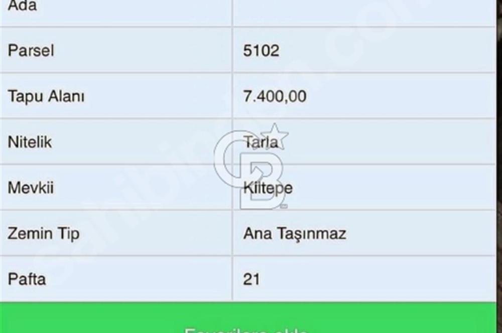 EDİRNE UZUNKÖPRÜ'DE SATILIK 7.400 M2 SATILIK ARAZİ