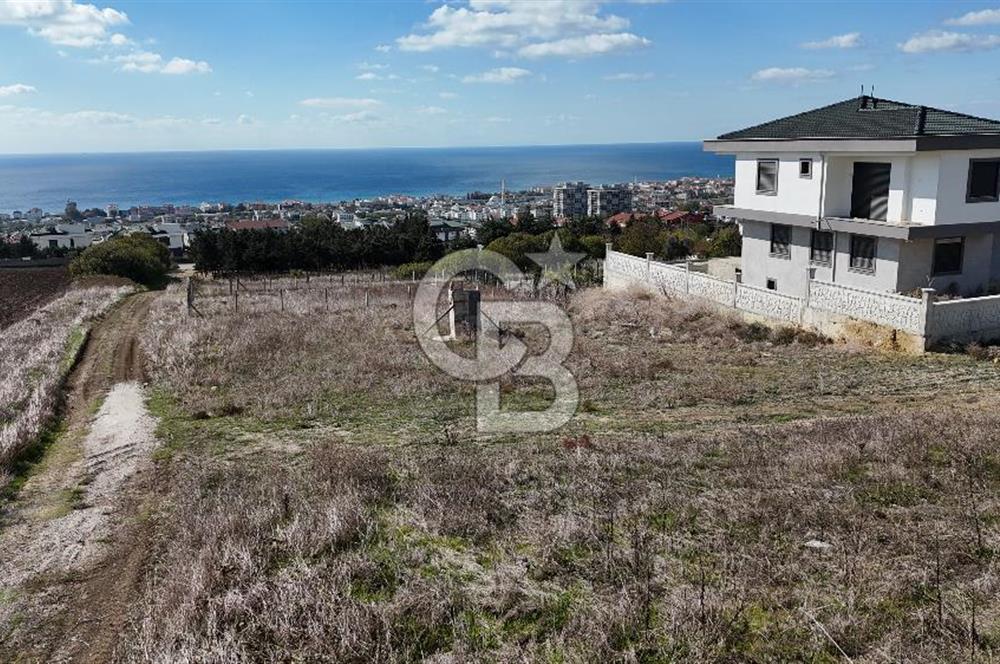 BÜYÜKÇEKMECE KUMBURGAZ 501M² RUHSATLI DENİZ MANZARALI ARSA